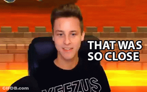 A Young Man Wearing A Shirt That Says Yeezus GIF