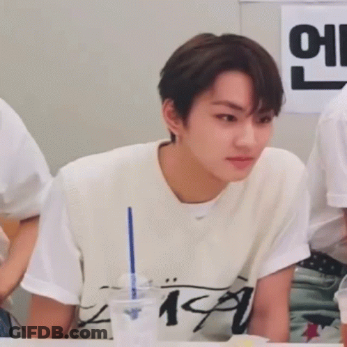 A Young Man Wearing A White Vest And A White T-Shirt With The Number 19 On It GIF
