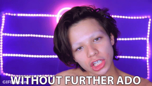 A Young Man Without Further Ado Is Making A Face GIF
