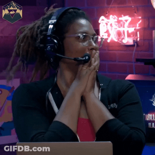 Aabria Iyengar Surprised Meme GIF