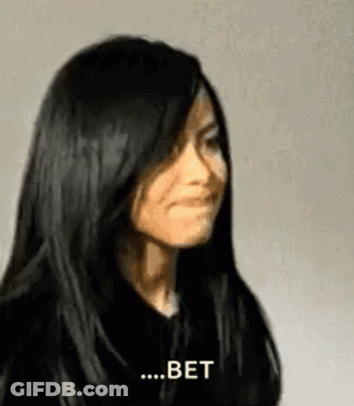 Aaliyah Bet Smile GIF