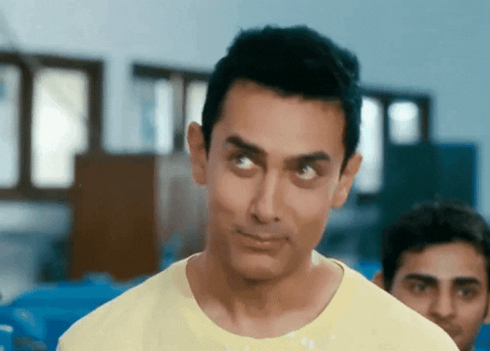 Aamir Khan Yap Like Crazy GIF