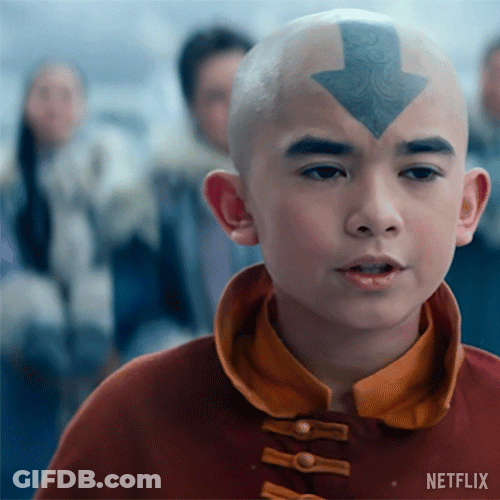 Aang Avatar Im In Danger GIF