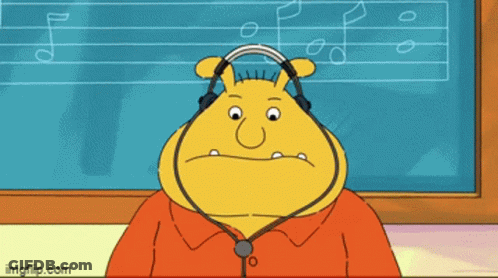 Aardvark Standing On Wooden Floor GIF