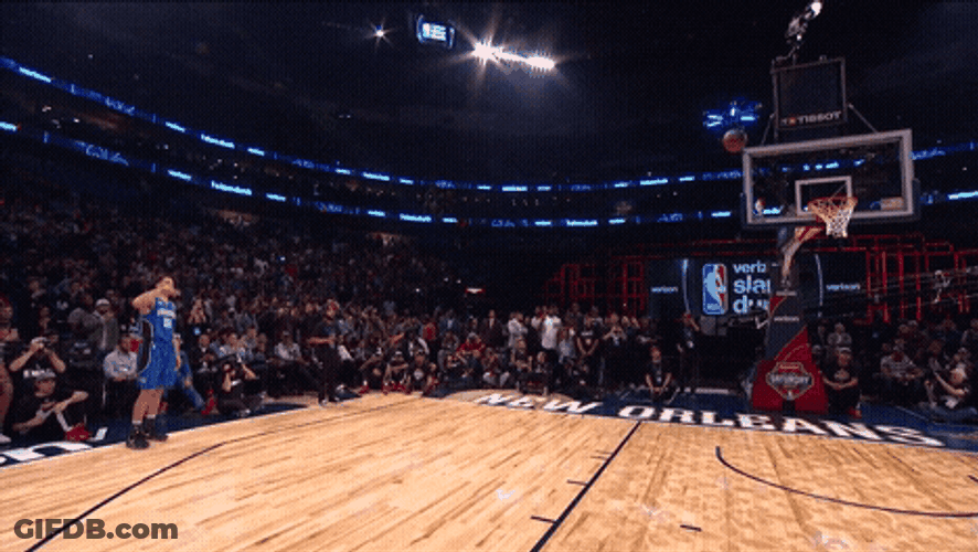 Aaron Gordon Monster Dunk GIF