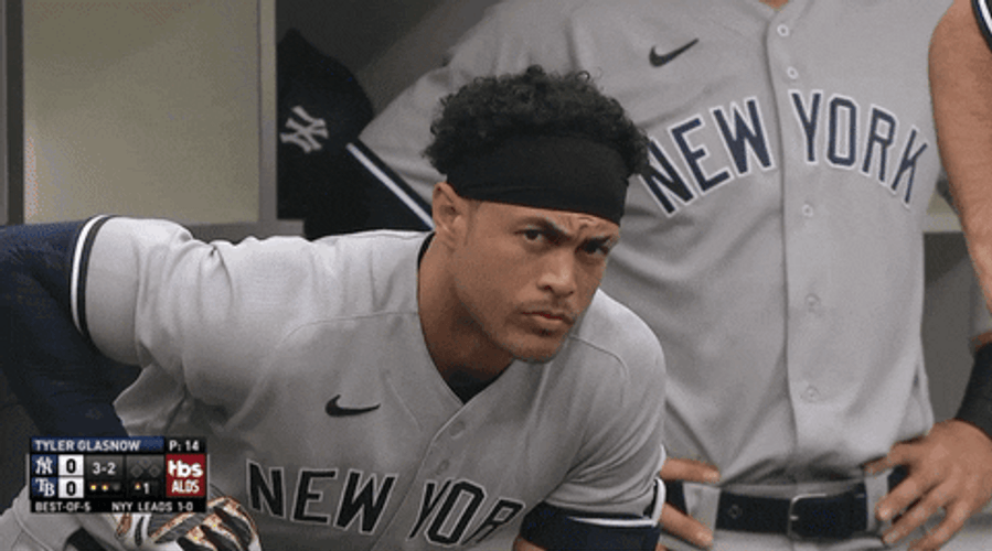 Aaron Judge Giancarlo Stanton Serious GIF