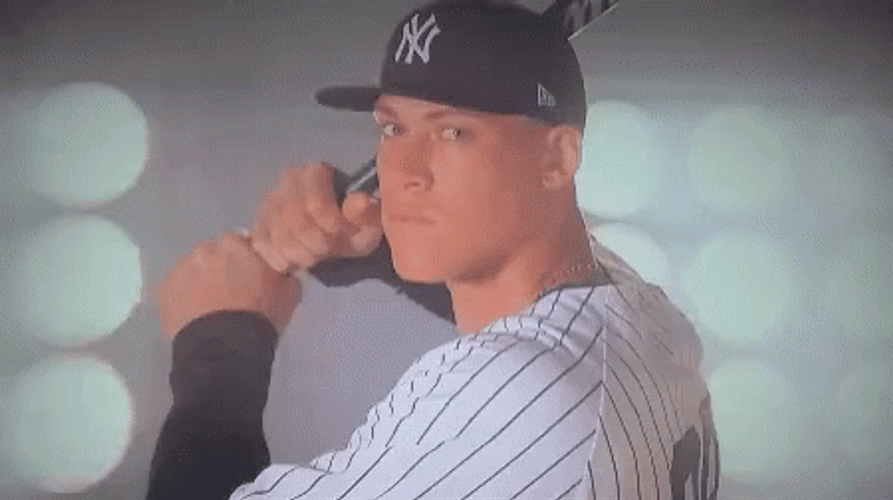 Aaron Judge Yankees Bat GIF