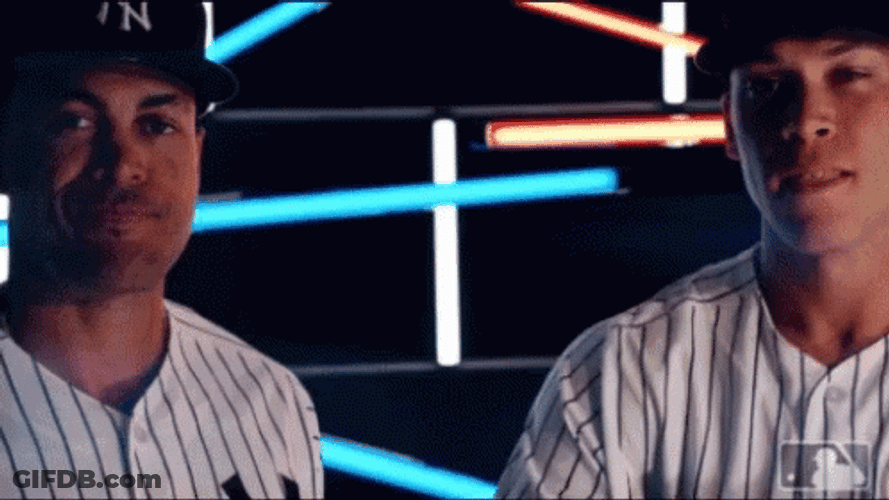 Aaron Judge Yankees Pose GIF