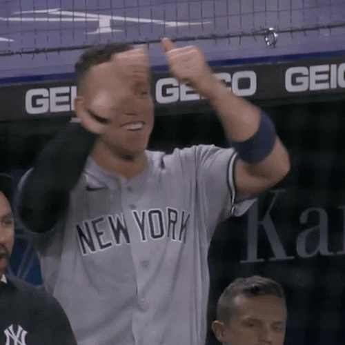 Aaron Judge Yankees Pumped Up GIF