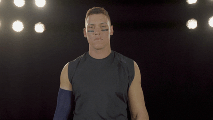 Aaron Judge Yankees Three GIF