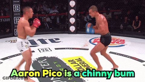 Aaron Pico Chinnny Bum Boxing Match GIF