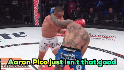Aaron Pico Just Isn't That Good Fighter GIF