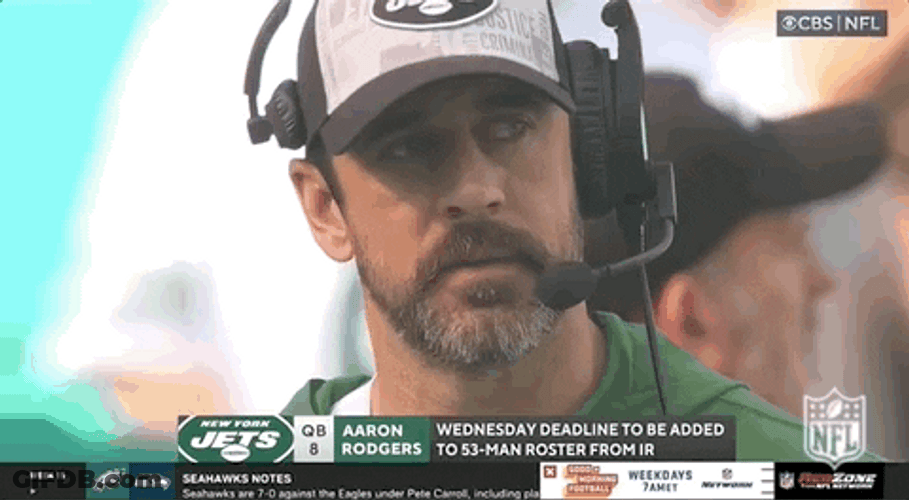Aaron Rodgers Relax Looked Disgusted GIF