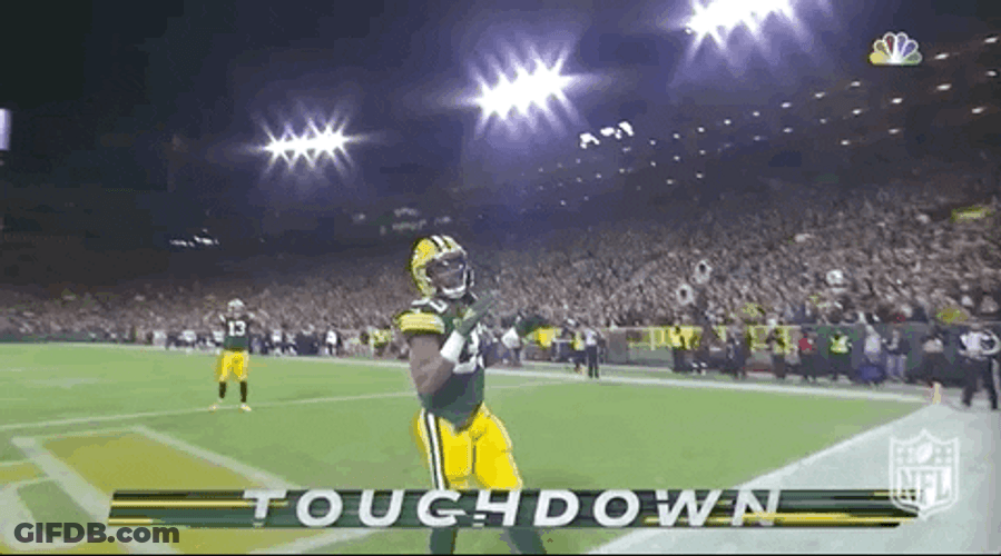 Aaron Rodgers Relax Love Throws GIF
