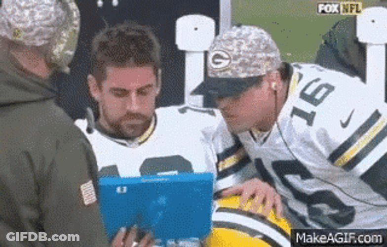 Aaron Rodgers Relax GIF