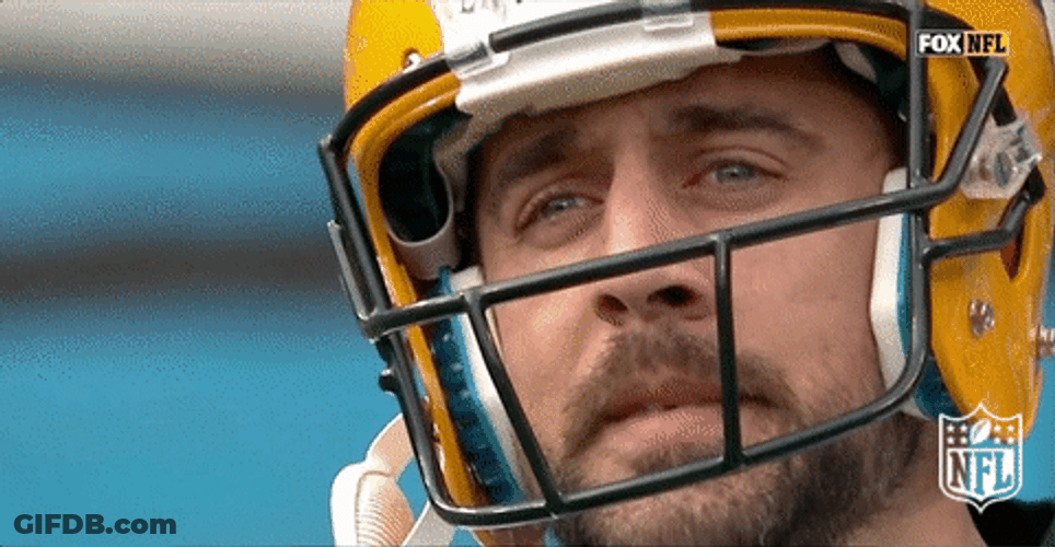 Aaron Rodgers Relax Quarter Back GIF