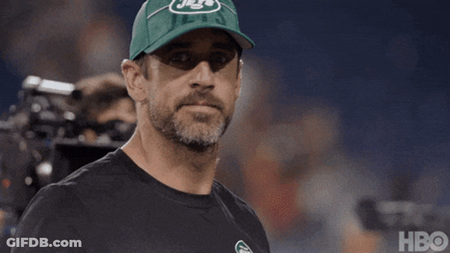 Aaron Rodgers Relax Waving GIF