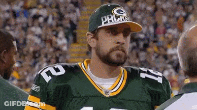 Aaron Rodgers Wave GIF