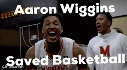Aaron Wiggins Saved Basketball With A Video Of Him GIF