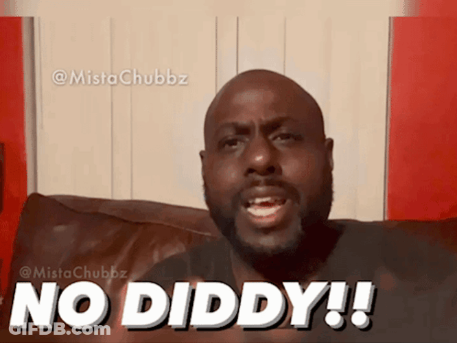 Aayyoo No P Diddy Meme GIF