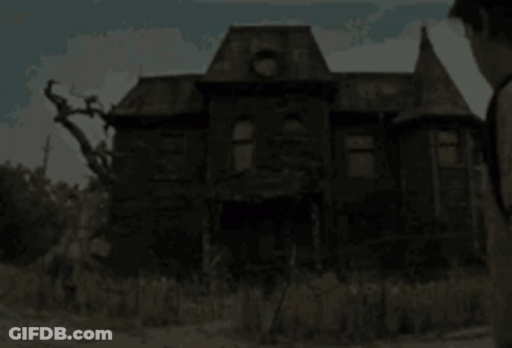 Abandoned Haunted House GIF