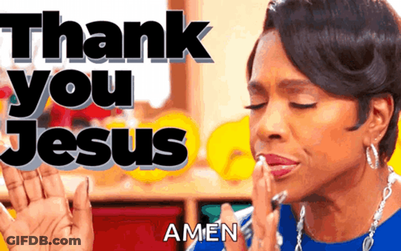 Abbott Elementary Thank You Jesus GIF