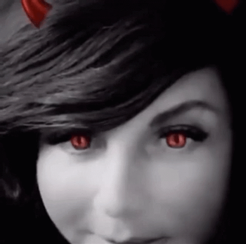 Abby Lee Devil Eyes GIF