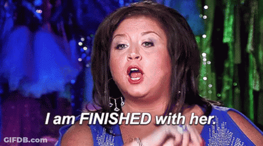 Abby Lee Miller Is Finish With Her GIF