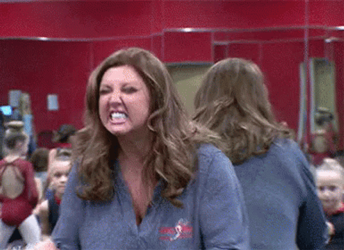 Abby Lee Miller Roar Dinosaur GIF