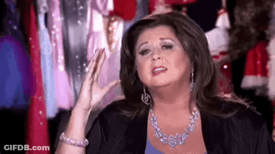 Abby Lee Miller Stop Thinking About It GIF