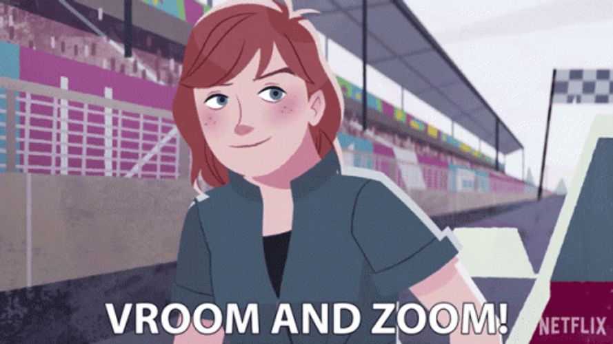 Abby Trott Vroom And Zoom GIF