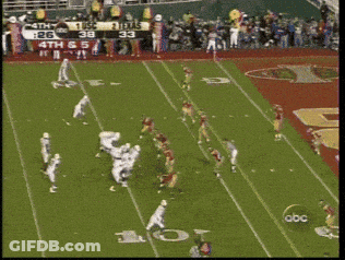 ABC Football Game Score 38 To 33 GIF
