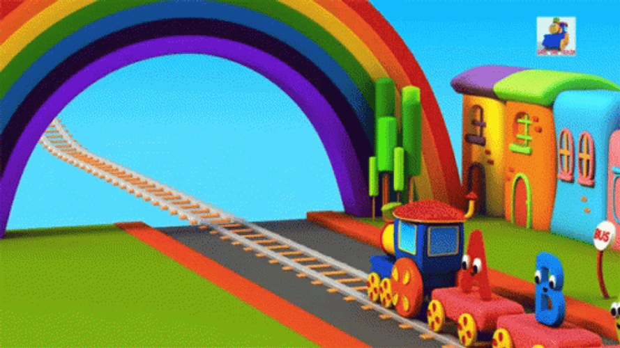 ABC Letter Train GIF
