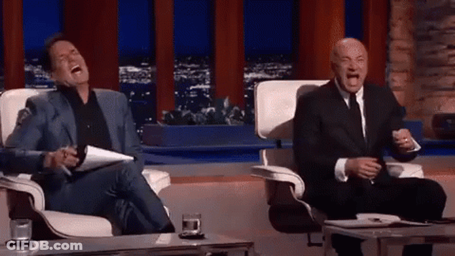 Abc Network Mark Cuban Laugh Out Loud GIF
