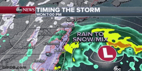ABC News Graphic Storm Timing GIF