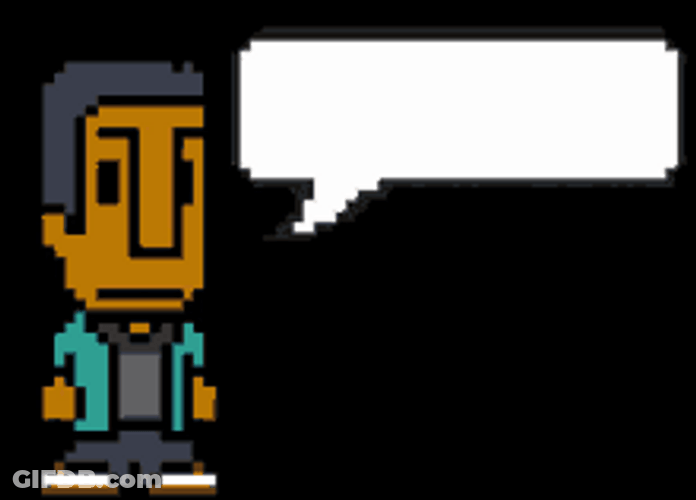 Abed 8Bit Character Cool Cool Cool Text Box GIF