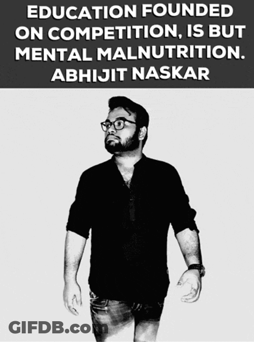 Abhijit Naskar Education GIF