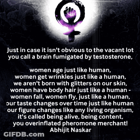 Abhijit Naskar Quote On Black Background GIF