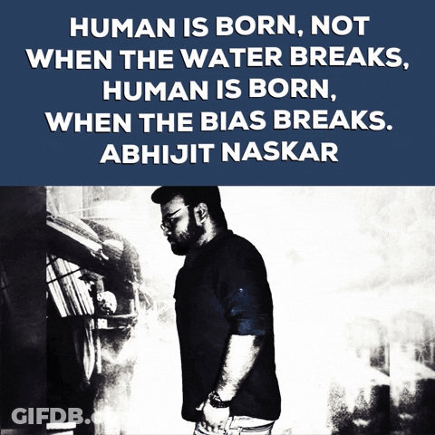 Abhijit Naskar Quote Poster GIF