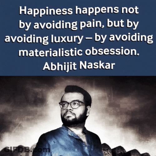 Abhijit Naskat Happiness Quote GIF