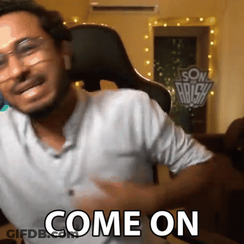 Abis Mathew Come On Hurry GIF