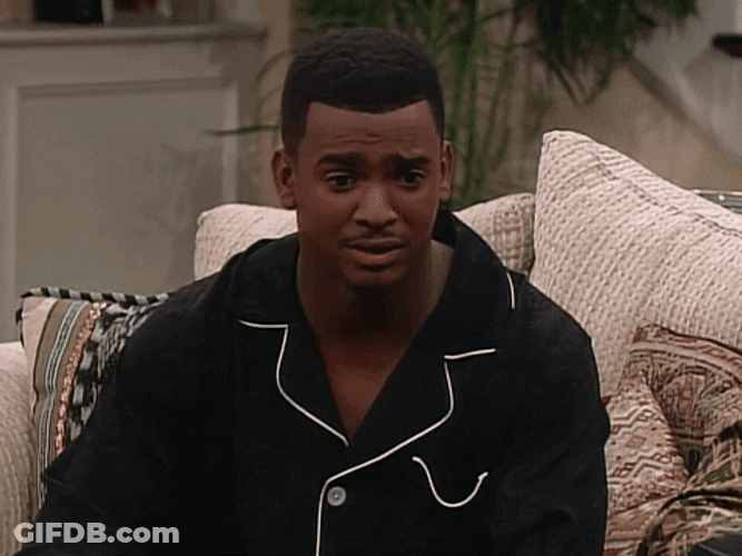 About To Cry Carlton Face GIF