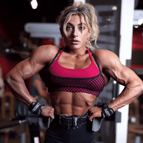 Abs Loren Calderoni With Hands On Hips GIF