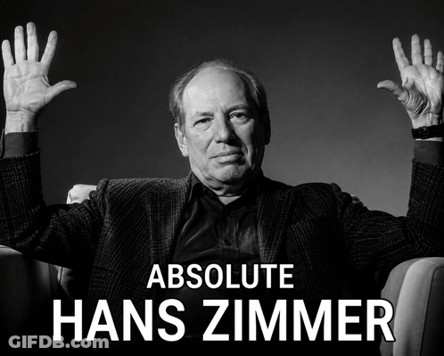 Absolute Hans Zimmer Man With Hands In Air GIF