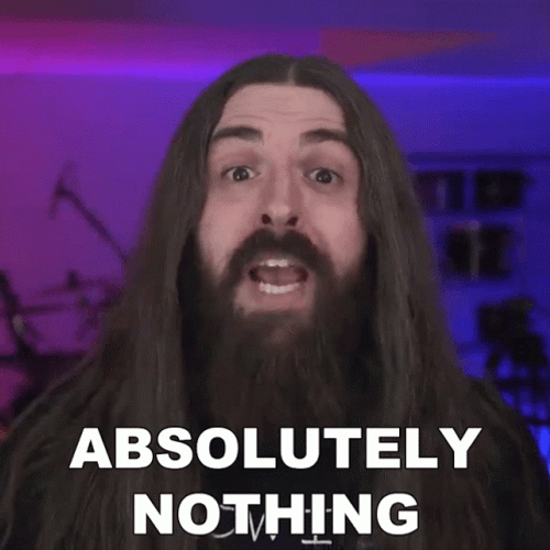 Absolutely Nothing Samus Paulicdeli GIF