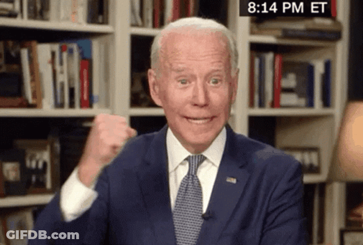 Absolutely Positive Biden Ice Cream GIF