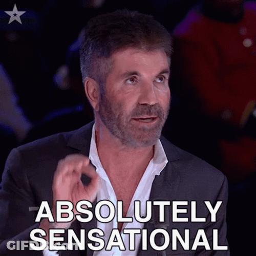 Absolutely Sensational Simon Cowell GIF