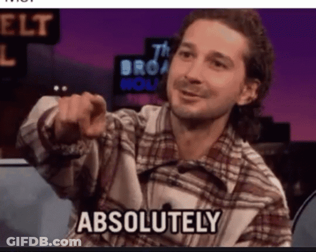 Absolutely Shia LaBeouf GIF