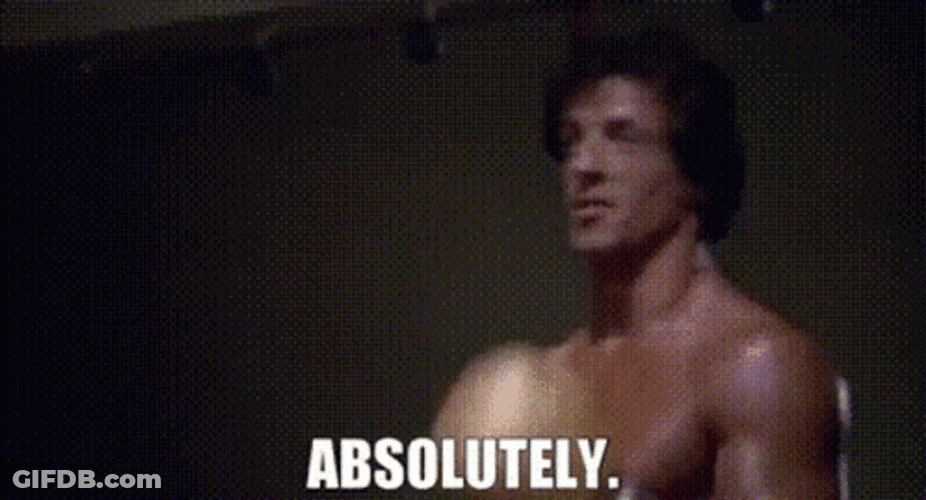 Absolutely Sylvester Stallone GIF