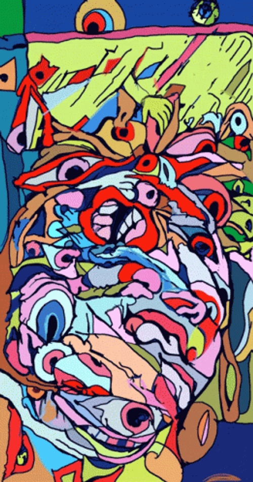 Abstract Art Body Parts GIF